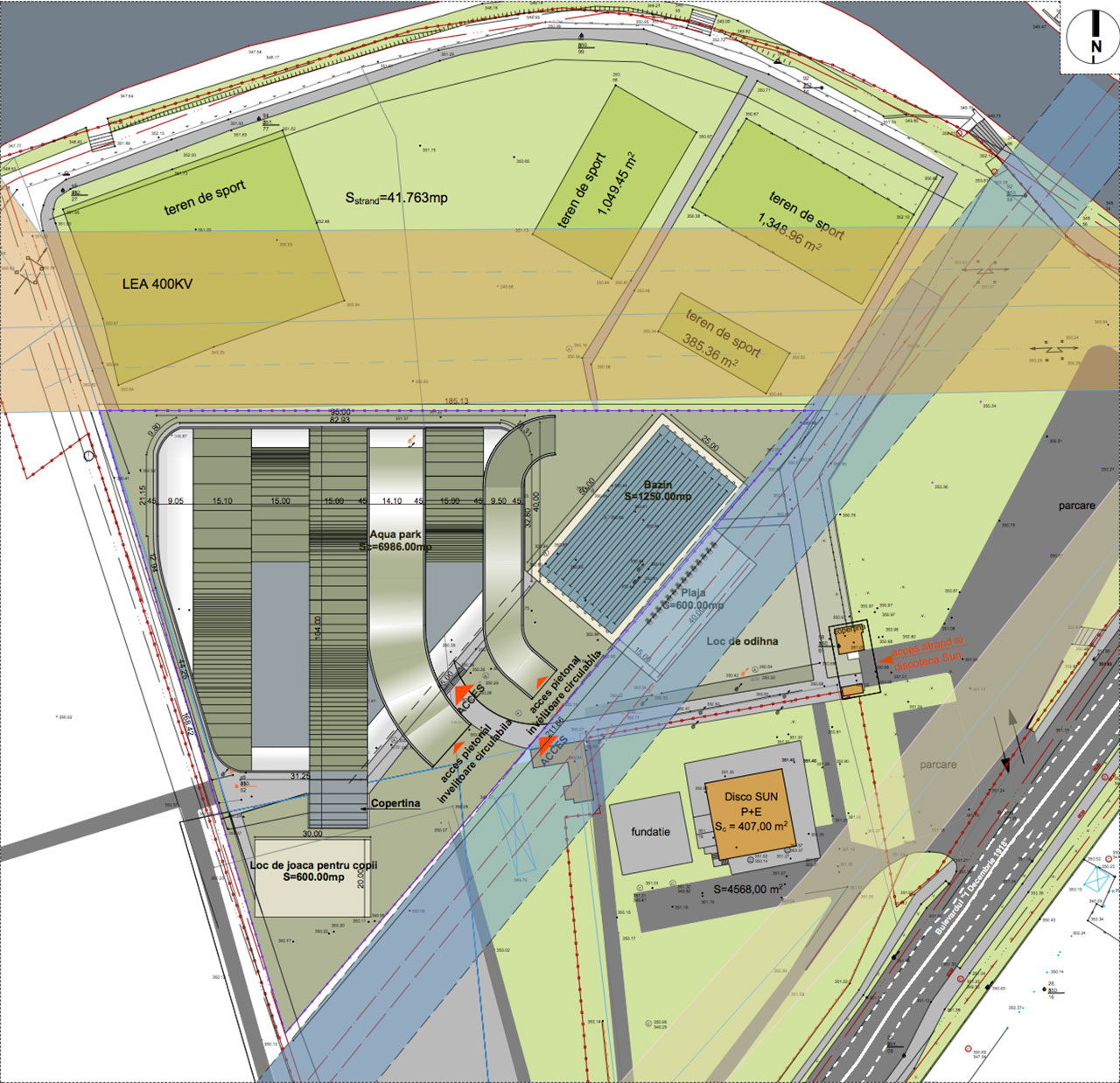 Plan aquapark