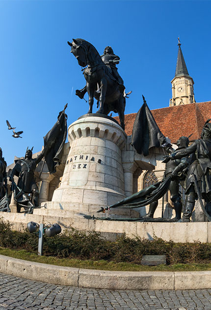 Statuia lui Matei Corvin